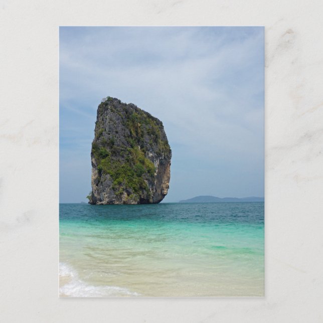 tropical island postcard (Front)