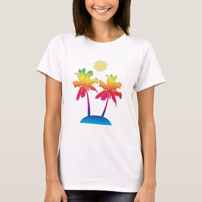 Tropical Island T-Shirt (Front)