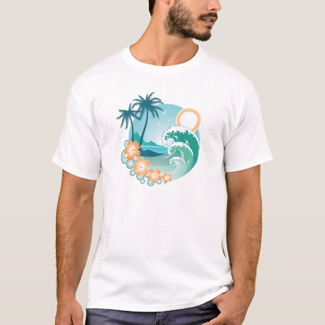 Tropical Island T-Shirt (Front)