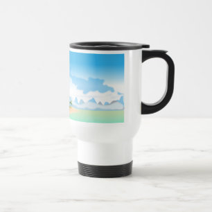 Tropical Island Travel Mug