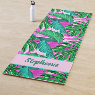 Tropical Island Vibes | Personalised Yoga Mat