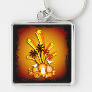 Tropical Islands 4 Keychain