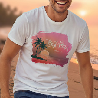 Tropical Isle Best Man Pink ID581 T-Shirt