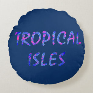 Tropical Isles Round Cushion