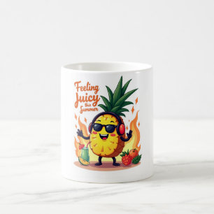 Tropical Juicy Pineapple Summer Mug