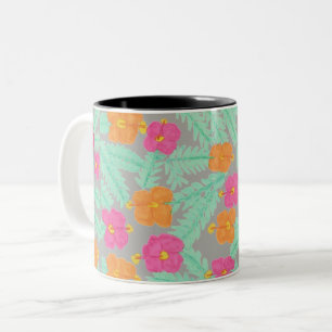 Tropical Jungle Floral Mug