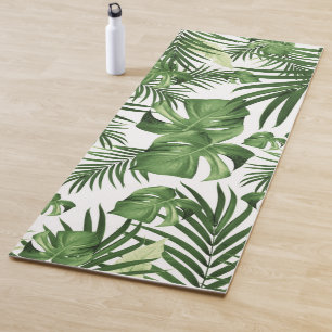 Tropical Jungle Leaves Pattern #12 (2020 Edition) Yoga Mat
