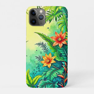 Tropical Jungle Lush Paradise Design Case-Mate iPhone Case
