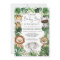Tropical Jungle Safari Animals Boy Baby Shower