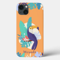 Tropical Jungle Toucan Illustration
