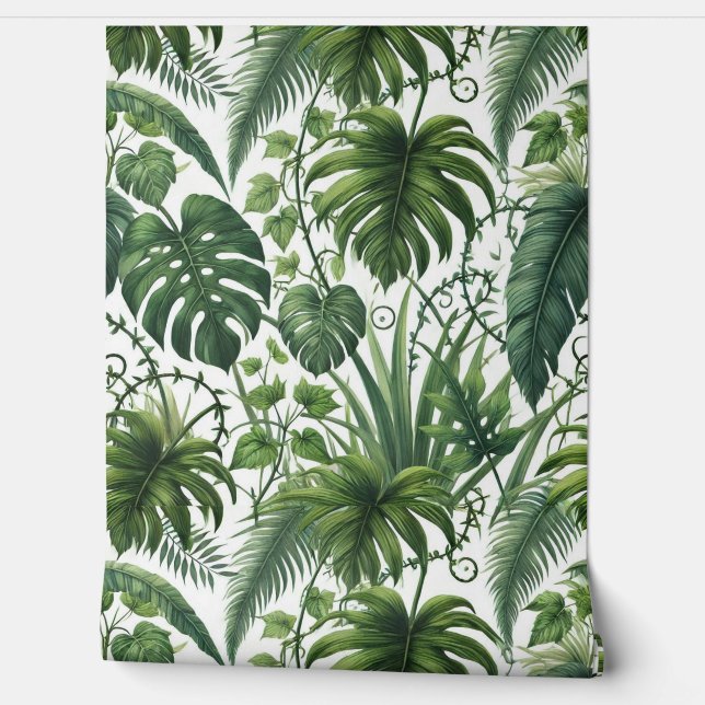 Tropical Jungle Wallpaper (Unrolling)