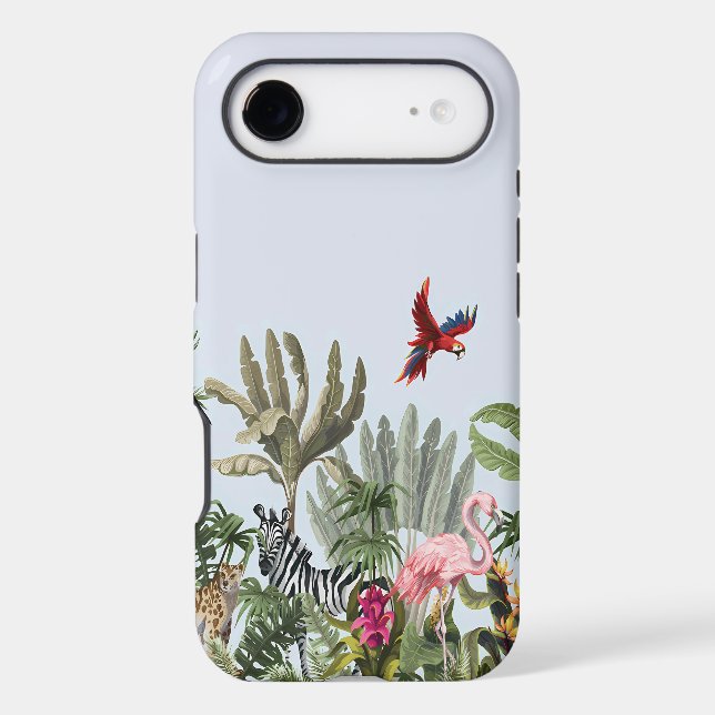 Tropical Jungle Wildlife Phone Case  (Back)