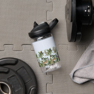 Tropical Jungle Wildlife Water Bottle
