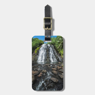 Tropical Kepirohi Waterfall Luggage Tag