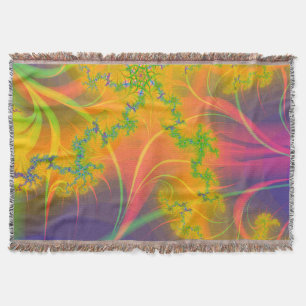 Tropical Kiss Throw Blanket