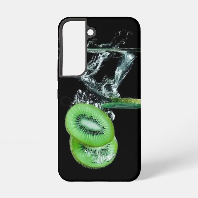 Tropical Kiwi Water Splash Phone Cover  (Back)