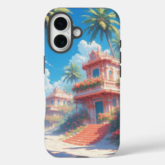 Tropical landscape iPhone 16 case