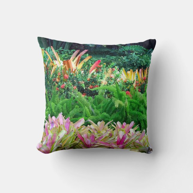 Tropical Landscape Cushion (Front)