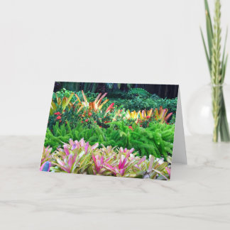 Tropical Landscape Thank You Card