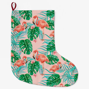 Tropical Large Christmas Stocking