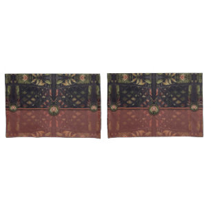 Tropical Latticework Clutch Pillowcase