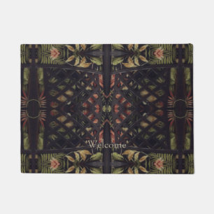 Tropical Latticework Doormat