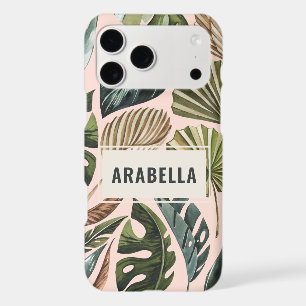 Tropical leaf botanical personalised name