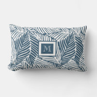 Tropical Leaf Pattern Blue