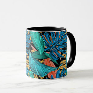 Tropical Leafy Jungle Mug