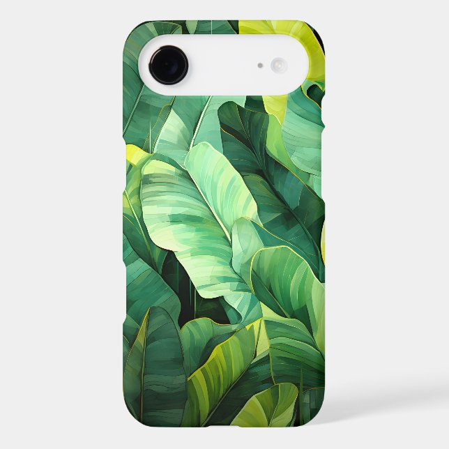 Tropical Leaves Abstract Botanical Jungle Nature (Back)