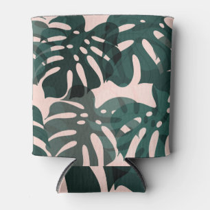 Tropical Leaves: Abstract Watercolor Art Can Cooler