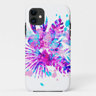 Tropical Leaves and Blossoms Case-Mate iPhone Case