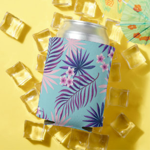 Tropical leaves and flowers 2 can cooler