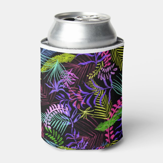 Tropical Leaves Can Cooler (Can Front)