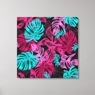 Tropical Leaves Canvas Print