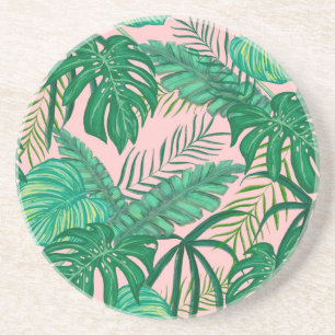 Tropical Leaves Coaster
