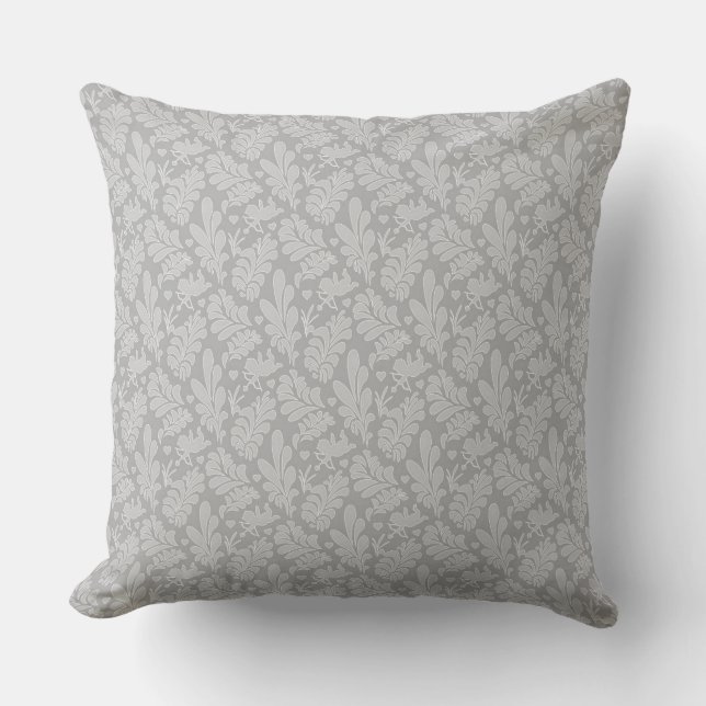 Tropical leaves cushion (Front)