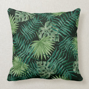 Tropical Leaves Cushion