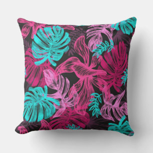 Tropical Leaves Cushion