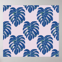 Tropical Leaves Fashionable Seamless Pattern