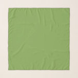 Tropical leaves, kelly green colour, scarf<br><div class="desc">Kelly green solid colour.</div>