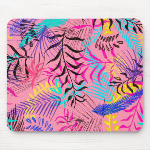 Tropical Leaves Mouse Pad