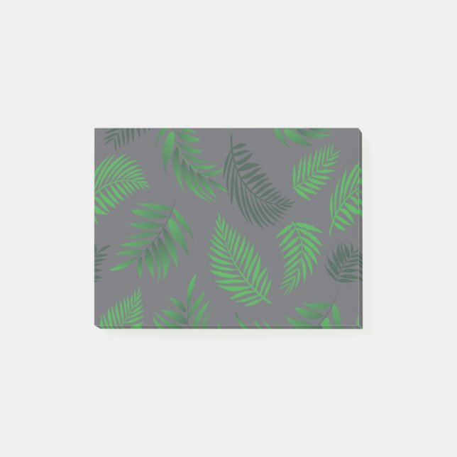 Tropical Leaves Pattern 13 Post-it Notes (Front)