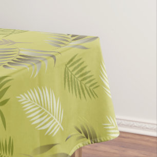 Tropical Leaves Pattern 17 Tablecloth