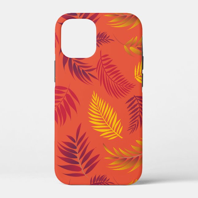 Tropical Leaves Pattern 18 Case-Mate iPhone Case (Back)