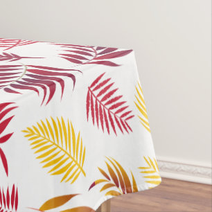 Tropical Leaves Pattern 20 Tablecloth