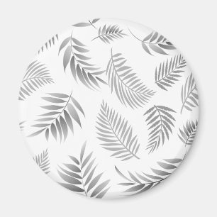 Tropical Leaves Pattern 3 Magnet