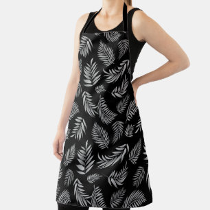 Tropical Leaves Pattern 4 Apron