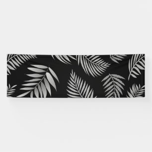 Tropical Leaves Pattern 4 Banner