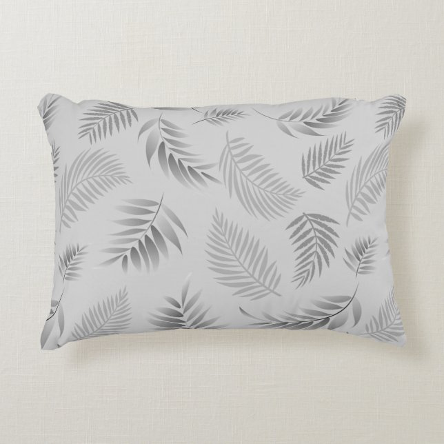 Tropical Leaves Pattern 5 Decorative Cushion (Front)